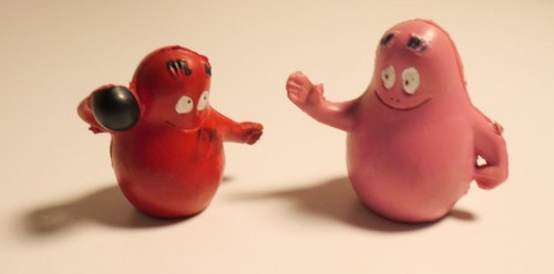 Plastoy figuren barbapapas - barbapapas,