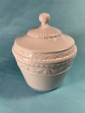 KPM Berlin Kurland Zuckerdose, weiß; sehr guter Zustand