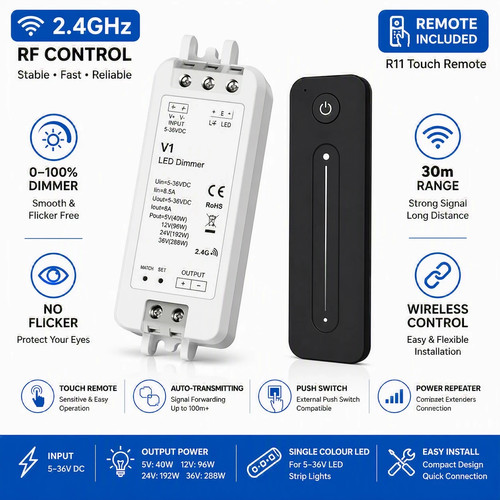Led dimmer controller v1 - dimmer,