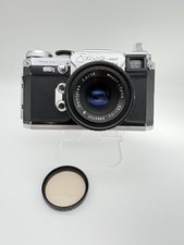 Edixa-Mat Reflex Mod. C-L + Domiplan 50mm f/2.8 Lens + Original Case