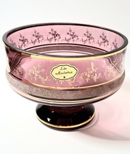 Schale mit Fuß, Glaskunst