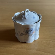 Zuckerdose Milchkännchen Rosenthal Classic Rose Collection Dekor Blau