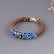 I05 cloisonne opening - opening, bangle