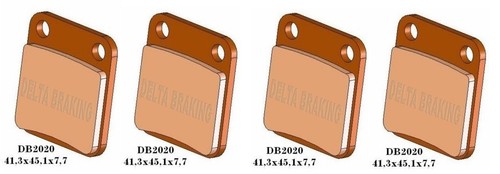 Bremsbeläge vorne yamaha yfm - bremsbeläge,