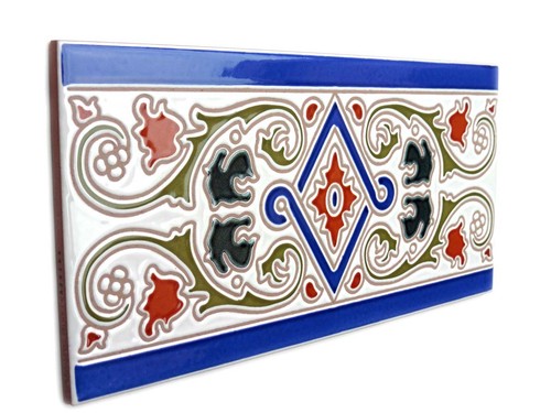 Fliesenbordüre 28x14cm