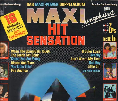 Maxi hit sensation ariola - maxi,