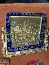 5. 1961 Badge Plakette Kühlergrill ADAC Sternfahrt Emailschild Oldtimer Vintage