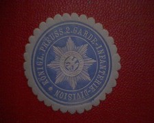 Siegelmarke Königl.  Preuss.  2. Garde - Infanterie - Division  