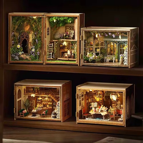 Diy miniatur puppenhaus - miniatur,