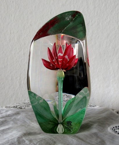 Skulptur red anemone flower - skulptur,