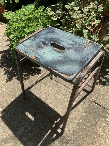 Vintage schul labor hocker - schul,