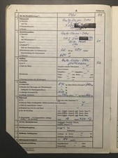 DKW Papiere F7 - 700 1937 20PS Pappbrief Kraftfahrzeugbrief Brief Fahrzeugbrief