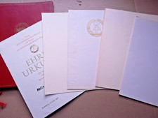 5 x  DDR  Dokumente -  Urkunden  wie  Bilder  -  Verkauf zusammen --