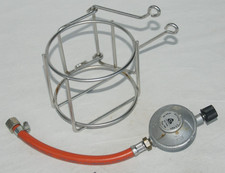 Für WEBER Grill - Schlauch + Regler + Kartuschenhalter für Weber Q1000 Q1200