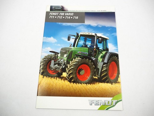Original prospekt fendt 711 - original,