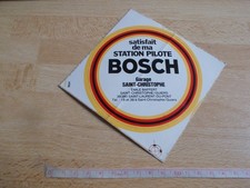 Vintage Aufkleber Station