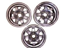 Porsche 924 Alufelgen Hackmesser Felgen Räder 14 Zoll 6x14 477601031B, 3 Stück