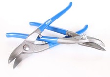 1 Paar R+L Rundloch-Blechscheren Profi Rundlochschere Blechschere Kurven Schere