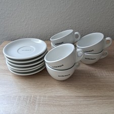 *6 x SEEBERGER Tassen und Untertassen*Kaffee/Cappuccino*groß*TOP*