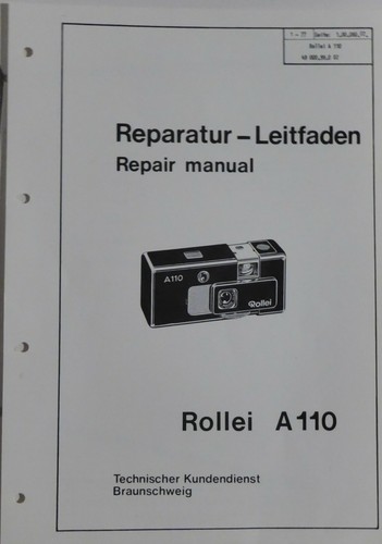 Rollei a110 kamera - rollei,