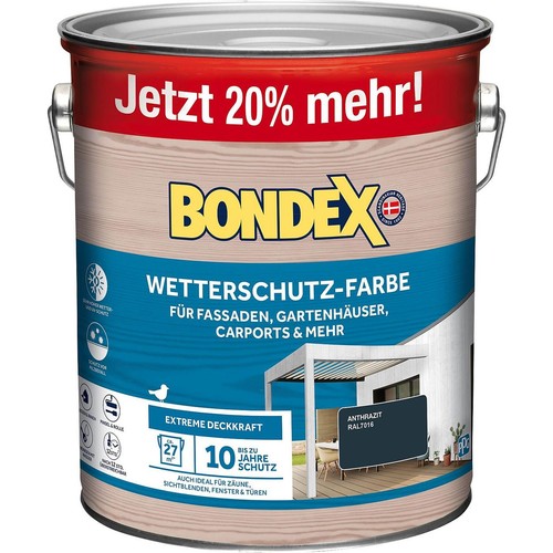 Bondex wetterschutz farbe - wetterschutz,