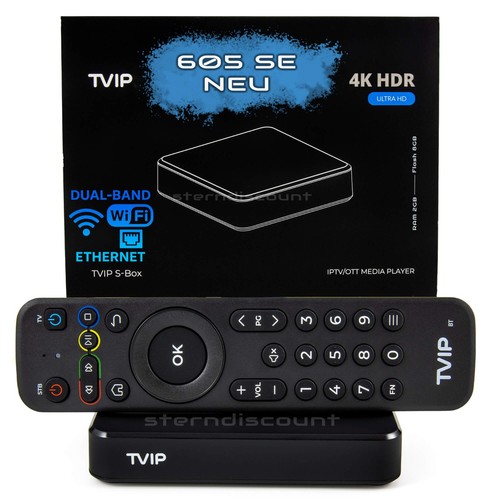 Tvip 605 iptv box h - tvip,