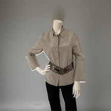 René Lezard, Jacke, silber