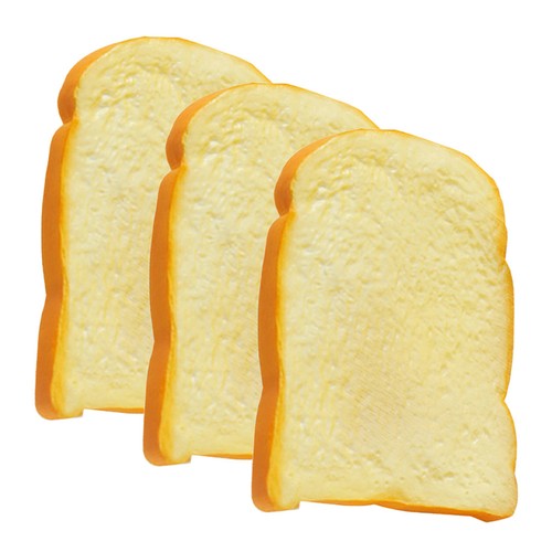 3pcs künstliches toast modell - künstliches,