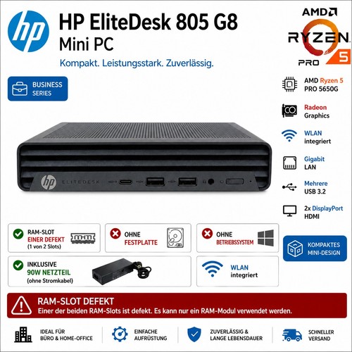 Elitedesk 805 mini - 805, g8