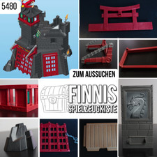 Playmobil 5480 Asia Burg Ersatzteile 5479 Drachen Burg Samurai Naruto