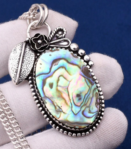 Abalone muschel edelstein 925 - abalone,