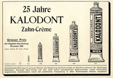 25 Jahre KALODONT Verbrauch