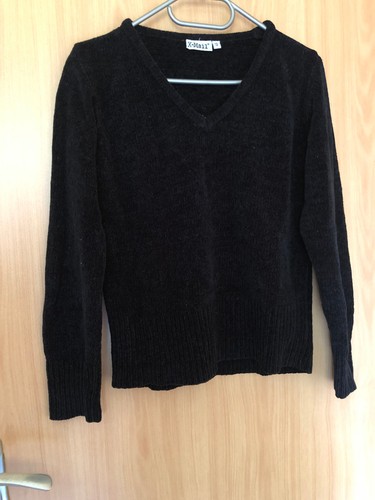 Schwarzer pulli pullover - schwarzer,