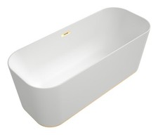 Villeroy & Boch Finion Freistehende Badewanne mit Design-Ring und Emotion...