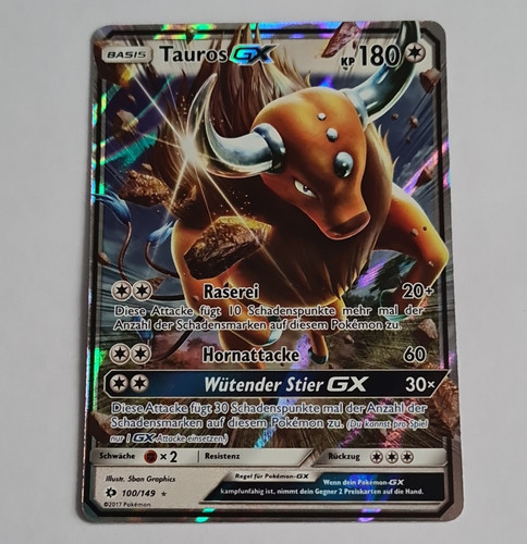 Pokémon tcg tauros - tauros, 100/149