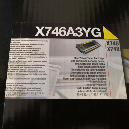 Original lexmark toner - original,