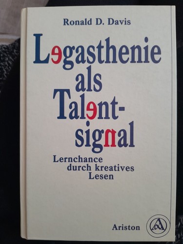 Legasthenie als talentsignal - legasthenie,