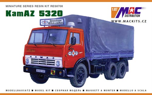 Mac 8708 kamaz - kamaz, planen