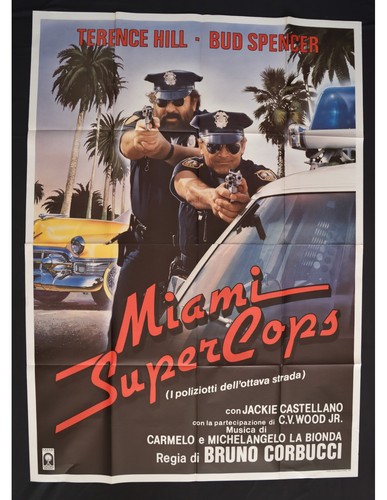 Plakat miami supercops bud - supercops,
