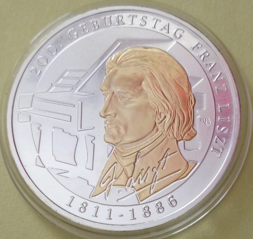 Euro silbergedenkmünze - euro,