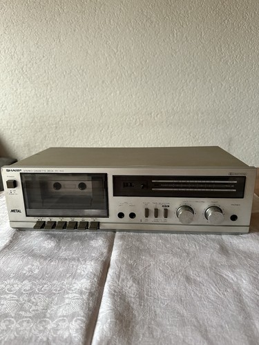 Sharp stereo cassette deck - stereo,