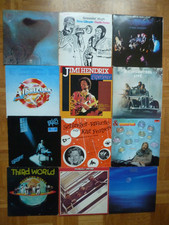 12 STÜCK LP VINYL SCHALLPLATTEN SAMMLUNG BEATLES HENDRIX PINK FLOYD CROSBY