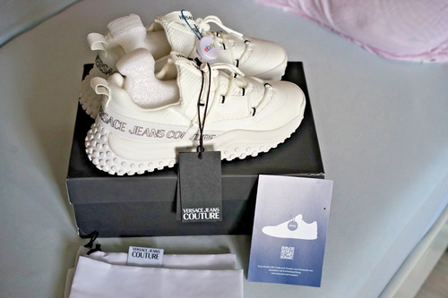 Versace schuhe neu farbe weiss - versace,