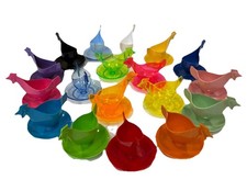 Eierbecher Huhn große Farbauswahl Sonja PLASTIC - DDR Kult auch für Gastro