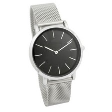 Miraval Damenarmbanduhr Silber – Quarzuhr mit Meshband