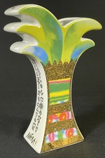 GOEBEL MARA Vase DESIGNERVASE Palme Wächterpalme PORZELLANVASE