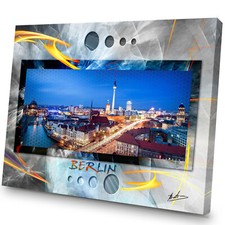 Berlin LEINWAND BILDER STÄDTE WANDBILDER XXL WOHNZIMMER Modern Deko 1255A