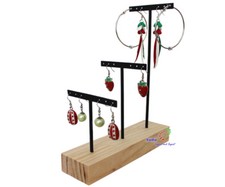 3er "T - Form" Ohrringständer