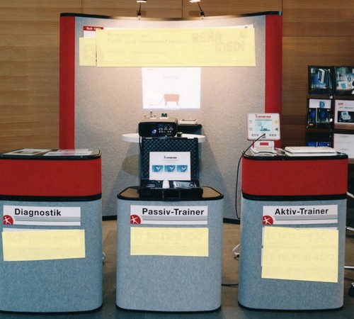 Kompletter messestand mit - kompletter,