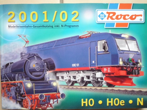 Roco katalog 2001 2002 - roco,